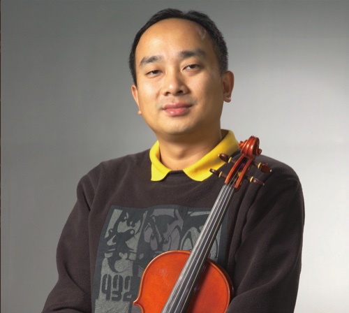 Shao Chen, luthier and co-founder of Noble Heart Violins Ltd.