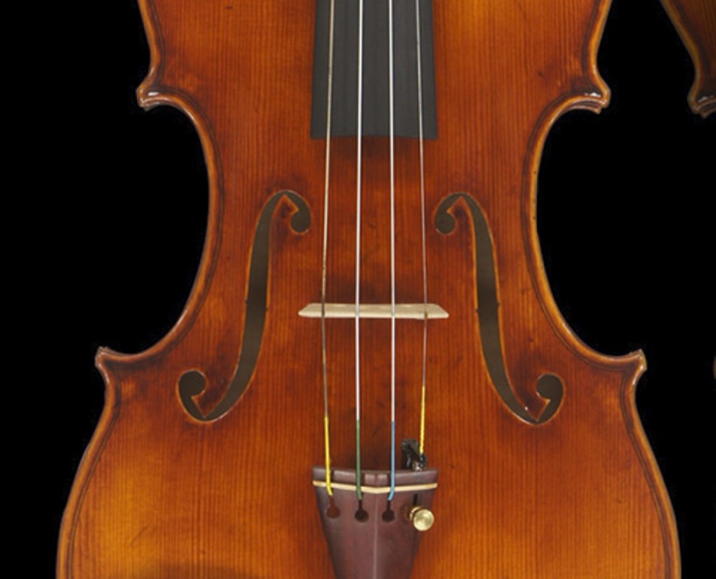 Handcrafted violin by Ming-Jiang Zhu Workshop