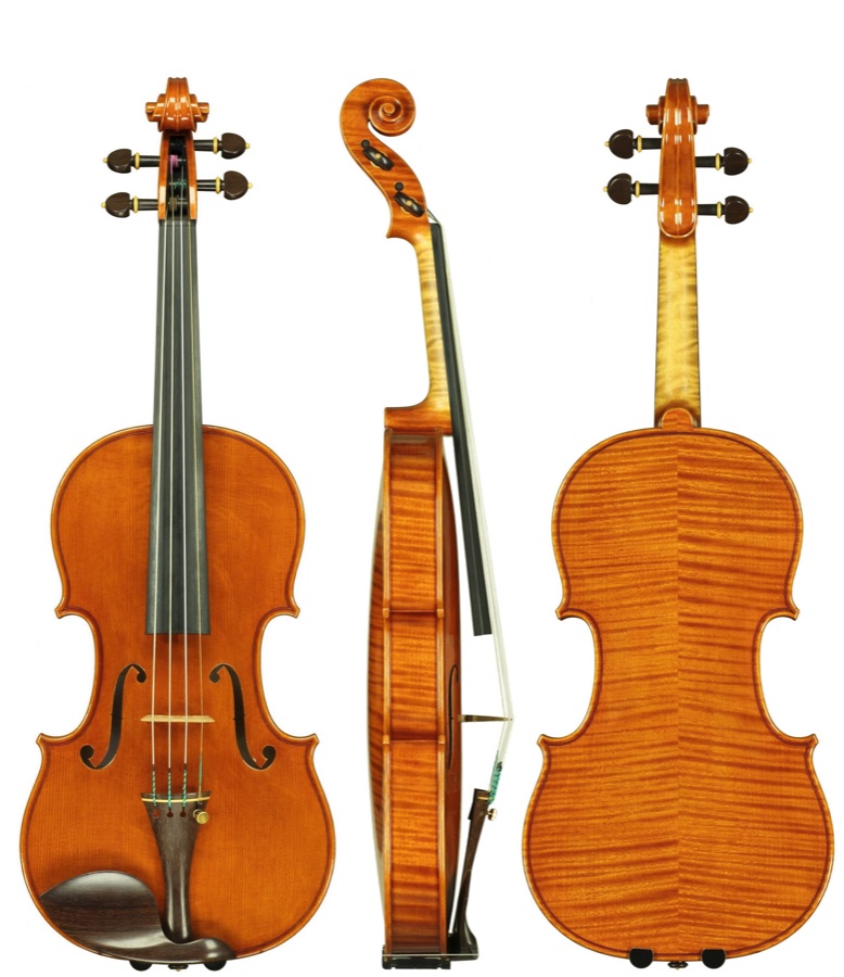Personal Made professional collector grade violin by award-winning luthiers